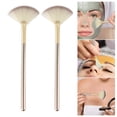thumbnail image 4 of Brocha de maquillaje facial con mango de madera para mujer, cerdas suaves y esponjosas, aplicadora de arcilla y barro facial, herramientas de belleza, 4 of 8