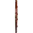 thumbnail image 4 of Ekena Millwork 9"OD x 4 1/8"ID x 5/8"P Benson Ceiling Medallion (Fits Canopies up to 4 1/8"), Hand-Painted Firebrick, 4 of 7