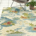 thumbnail image 6 of Reyn Spooner Kona Coast Fresco Lanai Tropical Floral Multi Polyester/Polypropylene Flatweave Indoor/ Outdoor Area Rug, 9x13, 6 of 11
