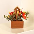 thumbnail image 3 of Coofit Fleur en Pot de l'Action de Grâce Plante en Pot Artificielle Réaliste Ornement de Table, 3 of 10