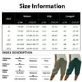 thumbnail image 3 of HKYNLAG Linen Shorts for Women 2026 Drawstring High Waist Knee Length Bermuda Short Loose Comfy Casual Summer Shorts with Pocket Red M, 3 of 6