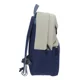 thumbnail image 5 of Mochila Grande Juvenil Colors Unisex Beige Con Azul Marino, 5 of 7