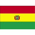 thumbnail image 1 of Drapeau Civil Nyl-Glo Bolivia de 4 Pi X 6 Pi, 1 of 1