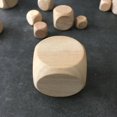 thumbnail image 3 of Dados de madera de 0,8 a 8 cm, dados en blanco, dados de seis caras, se puede optimizar el color del patrón, 3 of 5