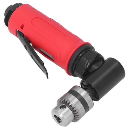 

Karlge Elbow Air Drill Industrial Air Drill Mini 1/4in Zinc Alloy 90° Elbow Pneumatic Drill for Tight Area Air Drill