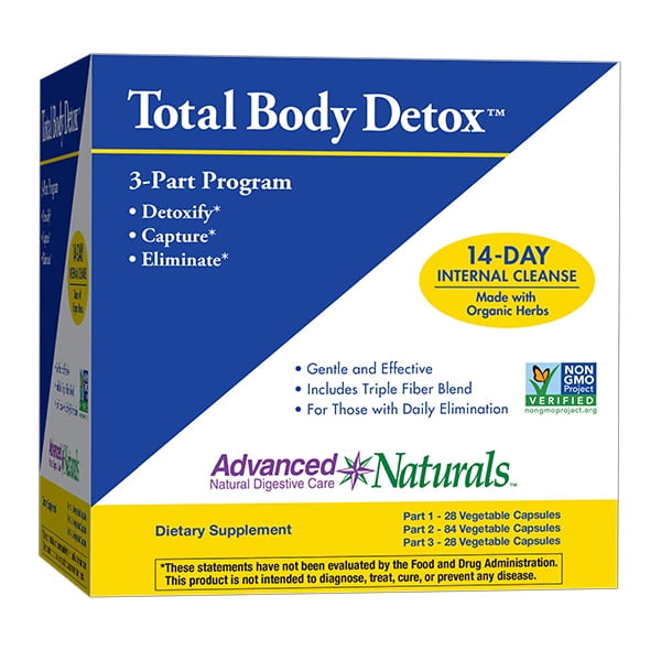 Advanced Naturals, Total Body Detox 1 kit