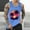Blue, variant on Gifts for Men! Titcea Tank Tops Men Palm Tree Printed Round Neck Sleeveless Summer Casual T Shirts Outdoor Workout Running Training Loose Comfort Tank Top