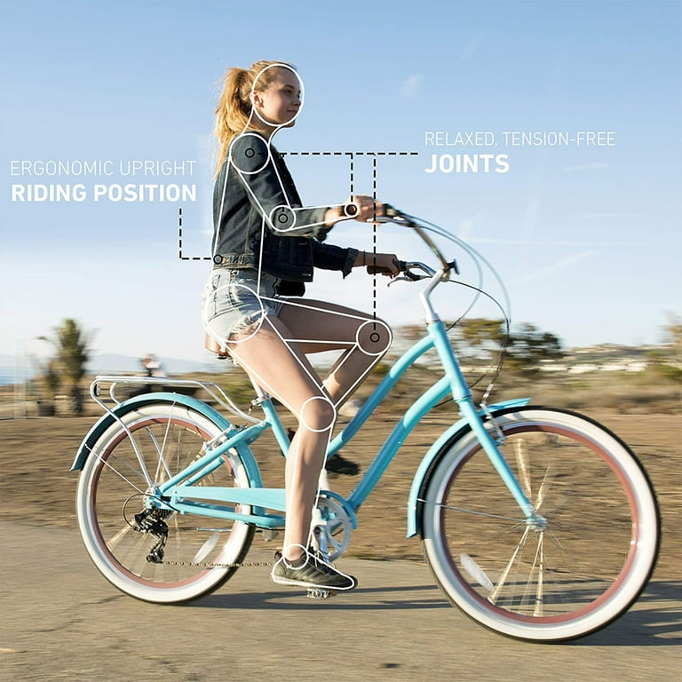 sixthreezero EVRYjourney 26 Beach Cruiser Bike Walmart