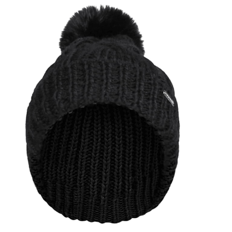 Steve Madden Heathered Rib Knit Beanie: Berretto Invernale Donna In Maglia Costina, Un Colore - 2