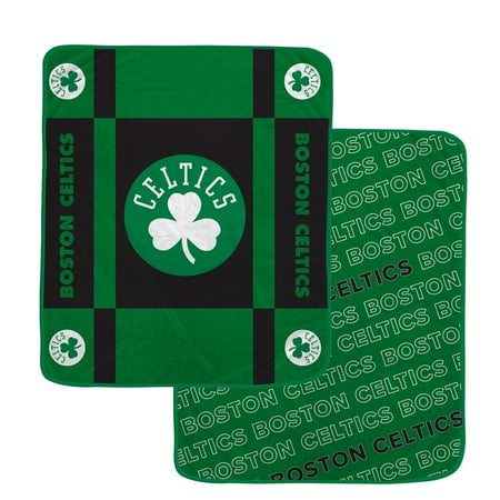 Pegasus Boston Celtics 60- x 70- Reverse Block Wordmark Double-Sided Blanket Pegasus Boston Celtics 60- x 70- Reverse Block Wordmark Double-Sided Blanket