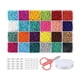 thumbnail image 4 of Kit de cuentas espaciadoras de arcilla redondas, cuentas sueltas de colores mixtos para hacer pulseras y collares. 4mm 6000 piezas, 4 of 9