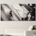 thumbnail image 2 of wall26 Canvas Print Wall Art Set Close Up of Black &amp; White Drum Set Music Instruments Photography Realism Chic Scenic Dark Duotone Ultra for Living Room, Bedroom, Office - 24"x36"x3, 2 of 5