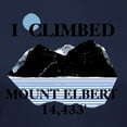 thumbnail image 3 of CafePress - I Climbed Mount Elbert Women's Dark T Shirt - Women's Traditional Fit Dark T-Shirt, 3 of 4