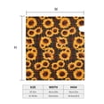 thumbnail image 4 of Gukieu Red Black Plaid Sunflower Print Magnetic Mailbox Cover, Sun-proof and Waterproof Home Yard Mailbox Cover-25.5x21 in, 4 of 8