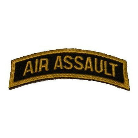 AIR ASSAULT TAB ROCKER PATCH VTOL HELICOPTER DOPE ON A ROPE RAPPELLING