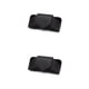 thumbnail image 1 of Sidaley Coche Sunshadow Gafas Clip Cuero Auto Gafas de sol Anteojos Estuche Vehículo Interior Tarjeta Eyeweare Soporte de montaje Negro Negro 2piezas, 1 of 6