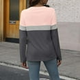 thumbnail image 4 of Womens Oversized T Shirts Long Sleeved Round Neck Tunic Tops Classic Fit Dressy Casual Workout Basic Blouses 2025 Trendy Clothes, 4 of 5