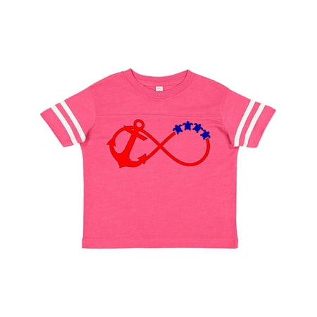 

Inktastic Red Anchor Infinity Turtles Gift Toddler Boy or Toddler Girl T-Shirt