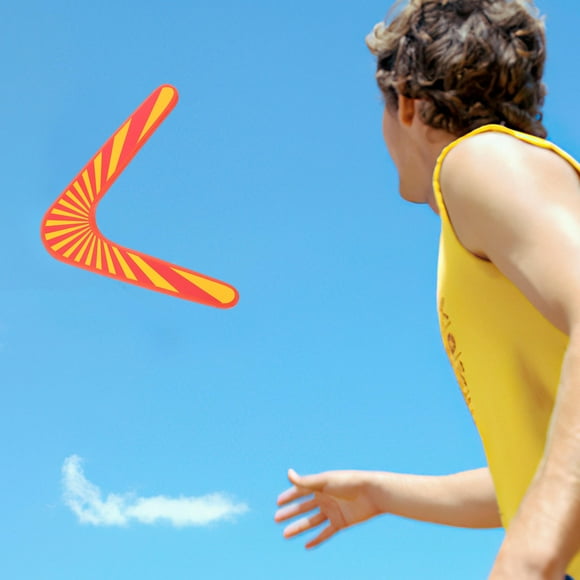 Phenofice Boomerang Volant Multi Bois pour Adultes Exercice des Compétences Motrices 1Ensemble