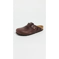 thumbnail image 2 of Zapatos Birkenstock Boston con Plantilla Suave de Cuero Habana, Talla 43 EU, 2 of 4