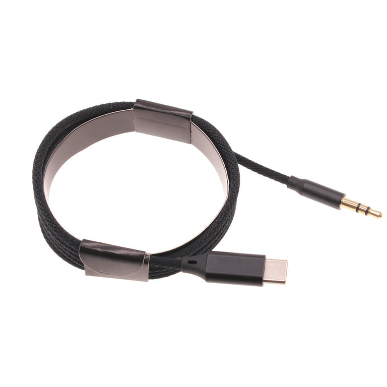 USB Type C Aux Cable Male 3.5mm Auxiliary Cord Audio Link to Car
