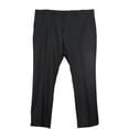 thumbnail image 1 of Edwards Men's Black Flat Front Polywool Pant Dress - 42, 1 of 2