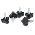 thumbnail image 3 of Vis de Pied Réglable, Vis de Serrage Ergonomique pour Bouton de Main 5 Pcs 1 Po Tige Filetée pour Outils de Menuiserie et Fixations pour Machine, 3 of 7