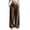 Coffee #1, variant on WULMLEO Womens Corduroy Pants Low Rise Wide Leg Cargo Bottoms Casual Baggy Lounge Tousers Office Business Work Pant with Pockets Black L