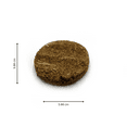 thumbnail image 3 of Walgrow Round Shape Cow Dung Cakes/Upla/Kanda With Camphor and Cotton Wicks (Pack of 20), 3 of 4