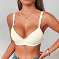 thumbnail image 3 of Tbopshirt Bras for Women Maternity & Nursing Lightweight Soft Breathable Solid Color Bra Push up Underwire Bra, 3 of 3