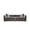 Gray / Wood, variant on FunMay Velvet 3-seater Loveseat, Modern Bubble Upholstered Couch for Living Room
