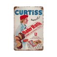 thumbnail image 3 of Carteles de hojalata de metal con diseño de galletas y caramelos, placa decorativa para pared, póster artístico vintage, pintura en hierro para cuevas de hombres, cafeterías, jardines, clubes y bares, 3 of 5
