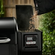 Weber Smoque XL Pellet Grill, 34 Inch Wood Fired Pellet Smoker with Wifi Capability, Black