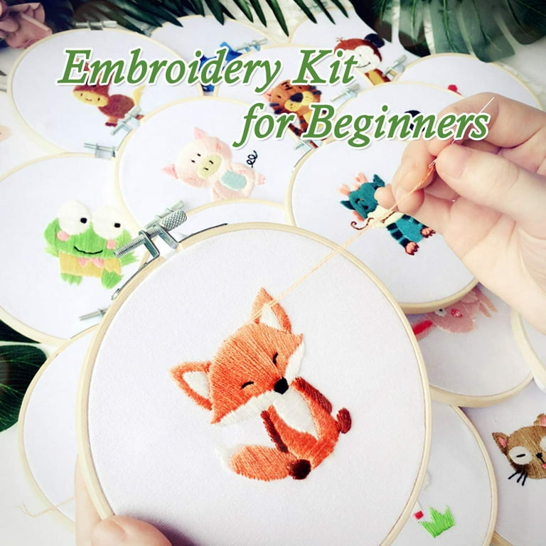 The Floss Blossom Embroidery Kit for Beginners Adults Style of Human  Anatomy Cross Stitch Kits for Beginners - 3 Funny Cross Stitch Kits for  Adults