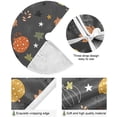thumbnail image 2 of FMSHPON Cute Pumpklin Xmas Christmas Tree Skirt Stand Mat for Holiday Party Decoration Indoor Outdoor 48 inches, 2 of 6