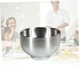 thumbnail image 3 of Hytrove 1 Ensemble Bol Rond Argenté en Acier Inoxydable pour Enfants pour l'Heure du Repas 11.8x11.8x3.1 Po, 3 of 8