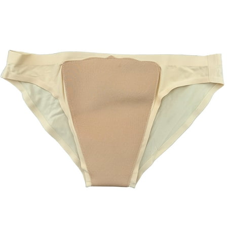BIMEI Tucking Tape Gaff Panty Avoid Camel Toe Seamless Underwear Skip the Line Men Women Beige M
