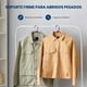 thumbnail image 4 of Ganchos de Plastico Premium SereneLife, Antideslizantes, Ahorradores de Espacio, Duraderos y Resistentes, para Camisas, Suéteres, Sudaderas, Abrigos, Pantalones y Vestidos, Violeta, Pack 30, 4 of 7