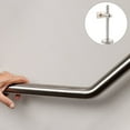 thumbnail image 1 of OULII 1Pack Stable Characteristics Handrail Bracket for Indoor Stairs 6.3x2.8in, 1 of 8