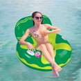 thumbnail image 3 of Inflatable Float Rafts Pool Party Swimming Bed Floatie Lounge Pool Loungers, 3 of 7