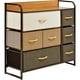 thumbnail image 1 of Mueble Buró Organizador Houzer Comoda Metal 7 Cajoneras Tela Cafe, 1 of 6