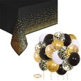 thumbnail image 3 of Graduation Balloons Decorative DIY: 50PCS Round Latex Balloons with Table Cloth, 3 of 5