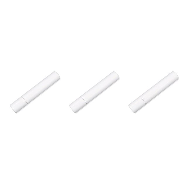 Baohd Lash Shampoo for Lash Extensions Deep Cleaning Nose Brushes Flat Flower Head white case 3Set