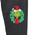 thumbnail image 3 of Dr. Seuss - Grinch Wreath - Women's French Terry Jogger Pant, 3 of 5