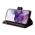 thumbnail image 2 of Case for Samsung Galaxy S20 Plus 5G Cover Zipper Pocket Wallet Case Magnetic Protective - Braun, 2 of 5