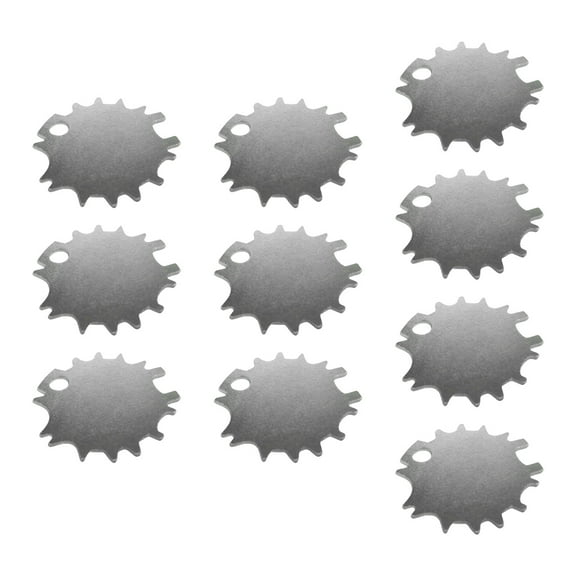 Hukai 10pcs Professional Square Tightness Adjuster for Hair Cutting Scissors Shear Accessories