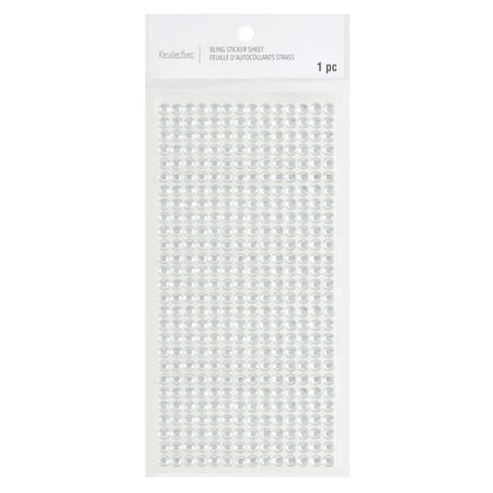 UPC: 0886946611919 | Clear Rhinestone Sheet by Recollections™
