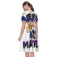 thumbnail image 7 of Lsque Sml Jeffy Print Women's Casual Dress T-Shirt Summer Short Sleeve Scoop Neck Swing Dresses, 7 of 7