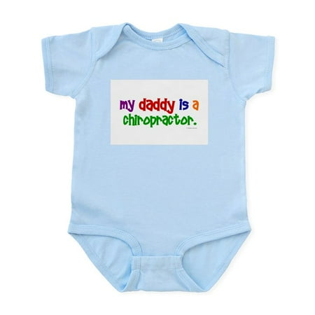 

CafePress - My Daddy Is A Chiropractor (PRIMARY) Infant Bodysu - Baby Light Bodysuit Size Newborn - 24 Months