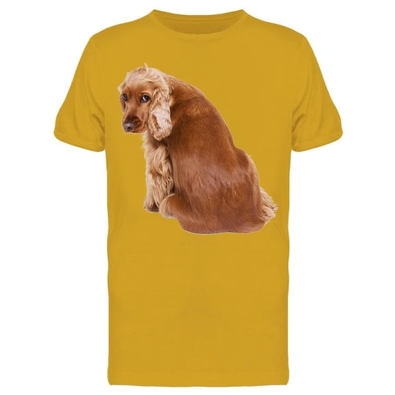 English Cocker In Back Position Tee Men's -Image by Shutterstock